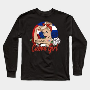 Cuban Girl Long Sleeve T-Shirt